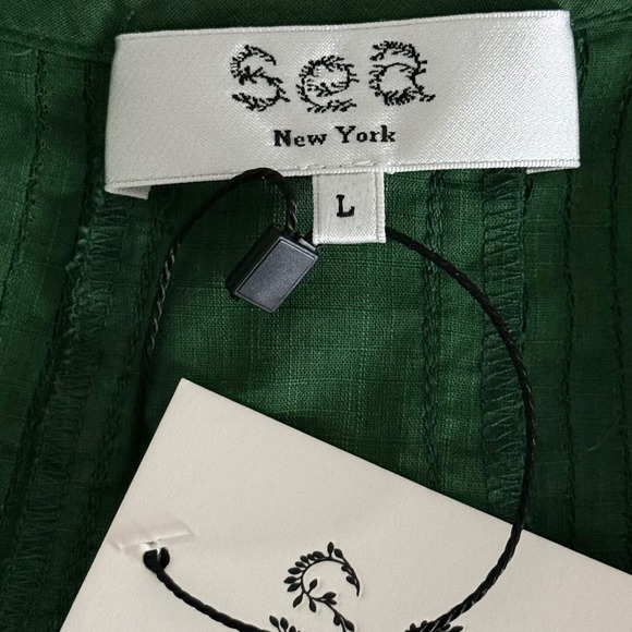 NWT Sea NY Renata Flutter Sleeve Top L - Picture 8 of 9